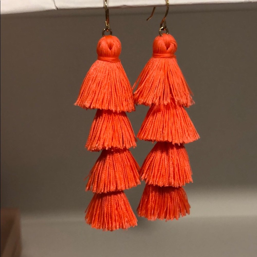 BaubleBar Gabriela Fringe Drop Earrings